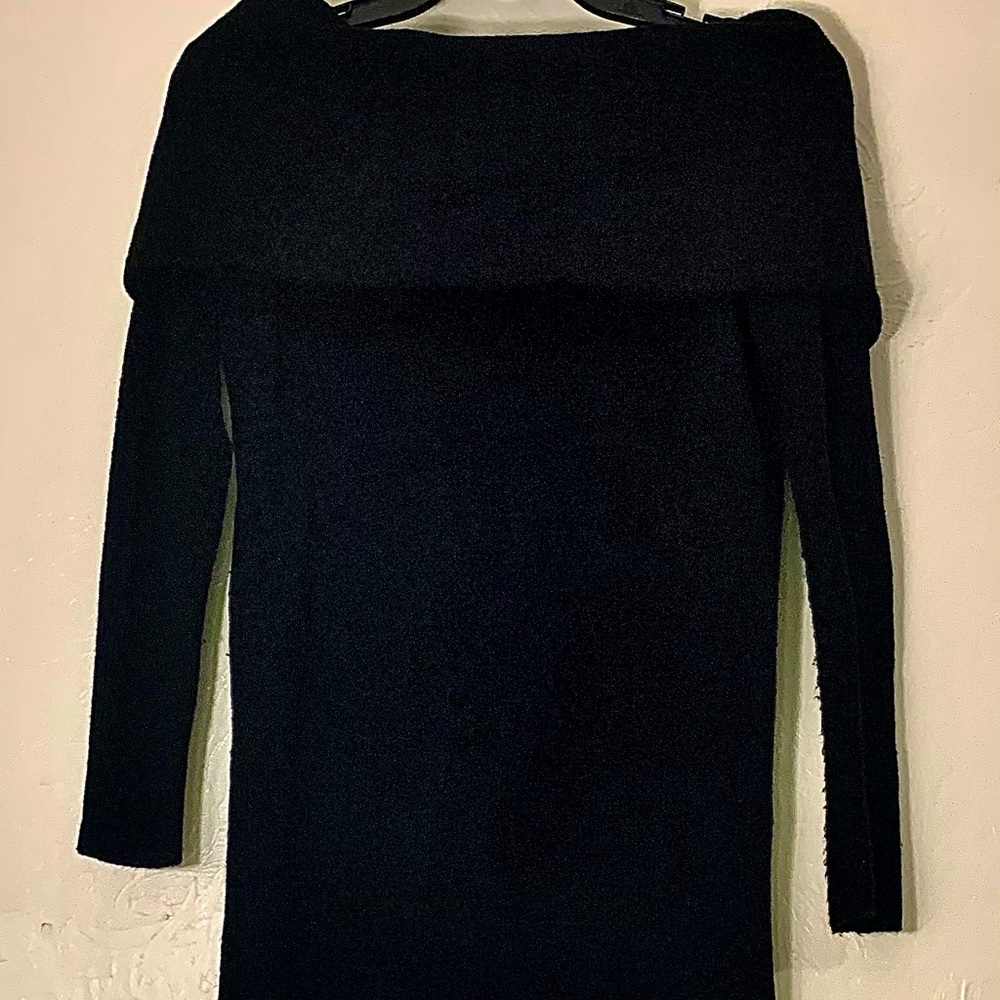 WHBM deep cowl neck sweater